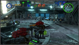 Enter the corridor and use the bazooka to destroy the container above the gate - General Grievous - p. 6 - Story mode - LEGO Star Wars III: The Clone Wars - Game Guide and Walkthrough