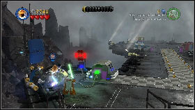 After the fight head into the tunnel [1] and follow it outside - General Grievous - p. 5 - Story mode - LEGO Star Wars III: The Clone Wars - Game Guide and Walkthrough