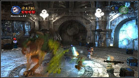 Once the construction is ready, just jump to the surface [1] and go right - General Grievous - p. 5 - Story mode - LEGO Star Wars III: The Clone Wars - Game Guide and Walkthrough