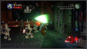 Afterwards jump across the platforms [1] to the other side, where you will have to fight some enemies [2] - General Grievous - p. 5 - Story mode - LEGO Star Wars III: The Clone Wars - Game Guide and Walkthrough