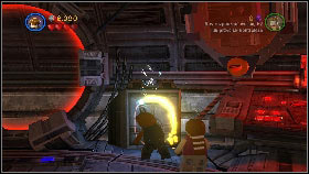 Inside the next room, deal with the enemies and use the golden robot on the panel [1] - General Grievous - p. 4 - Story mode - LEGO Star Wars III: The Clone Wars - Game Guide and Walkthrough