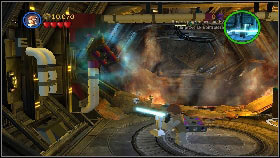 After a bit you will reach a spot with an electric field [1] - General Grievous - p. 3 - Story mode - LEGO Star Wars III: The Clone Wars - Game Guide and Walkthrough