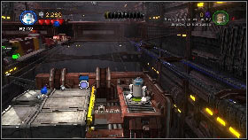 Use the Force to pick up R2-D2 and move him onto the platform in the distance [1] - General Grievous - p. 3 - Story mode - LEGO Star Wars III: The Clone Wars - Game Guide and Walkthrough