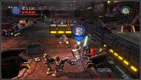 Use the panel on the platform - General Grievous - p. 3 - Story mode - LEGO Star Wars III: The Clone Wars - Game Guide and Walkthrough