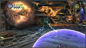 Afterwards take some more torpedoes, fly outside and deal with more targets [1] - General Grievous - p. 3 - Story mode - LEGO Star Wars III: The Clone Wars - Game Guide and Walkthrough