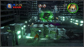 Plant the charge [1] and repeat the whole process in the second corridor - General Grievous - p. 1 - Story mode - LEGO Star Wars III: The Clone Wars - Game Guide and Walkthrough