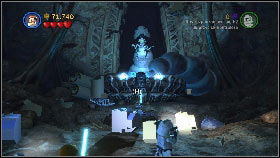 Afterwards stand in the blue circle and attack the next pillar [1] - Count Dooku - p. 5 - Story mode - LEGO Star Wars III: The Clone Wars - Game Guide and Walkthrough