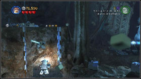 Now approach the wall on the left, beside which there are silver bricks - Count Dooku - p. 5 - Story mode - LEGO Star Wars III: The Clone Wars - Game Guide and Walkthrough