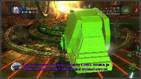 In the end aim (press and hold H) the Light Saber at the lasers on top [1] - Count Dooku - p. 4 - Story mode - LEGO Star Wars III: The Clone Wars - Game Guide and Walkthrough