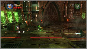 With the head, quickly go to the panel on the right side of the room and use it [1] - Count Dooku - p. 4 - Story mode - LEGO Star Wars III: The Clone Wars - Game Guide and Walkthrough