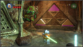 The second can be found on the wall on the right [1] - Count Dooku - p. 4 - Story mode - LEGO Star Wars III: The Clone Wars - Game Guide and Walkthrough