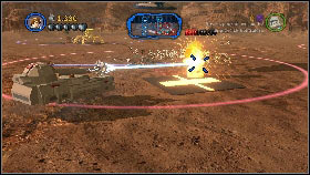 Thanks to it you will be able to damage the nearby objects [1] and won't have to worry about it getting destroyed, thanks to the big defensive skills - Count Dooku - p. 4 - Story mode - LEGO Star Wars III: The Clone Wars - Game Guide and Walkthrough