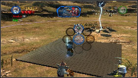 Afterwards start shooting enemy buildings in your range from this position [1] - Count Dooku - p. 3 - Story mode - LEGO Star Wars III: The Clone Wars - Game Guide and Walkthrough