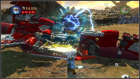 Inside you will come across three electrified mechanisms [1] - Count Dooku - p. 3 - Story mode - LEGO Star Wars III: The Clone Wars - Game Guide and Walkthrough