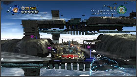 Approach the wall on the right and activate another lever [1] - Count Dooku - p. 2 - Story mode - LEGO Star Wars III: The Clone Wars - Game Guide and Walkthrough