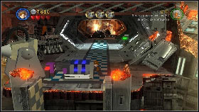 A generator will appear on the blue-white sidewalk - Count Dooku - p. 2 - Story mode - LEGO Star Wars III: The Clone Wars - Game Guide and Walkthrough