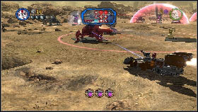 As you damage it and the driver gets out, take it over [1] - Count Dooku - p. 1 - Story mode - LEGO Star Wars III: The Clone Wars - Game Guide and Walkthrough