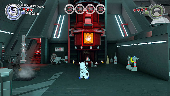Special requirements: a character that uses the Force (e - Chapter 9 - Destroy Starkiller Base | Minikits and red bricks - Minikits and red LEGO bricks - LEGO Star Wars: The Force Awakens Game Guide