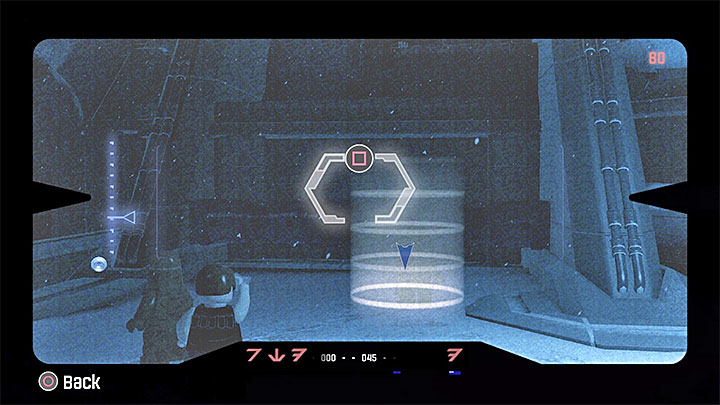 An object that needs to be scanned with the Quadnoculars - Starkiller Base collectibles & minor missions map - Maps - LEGO Star Wars: The Force Awakens Game Guide