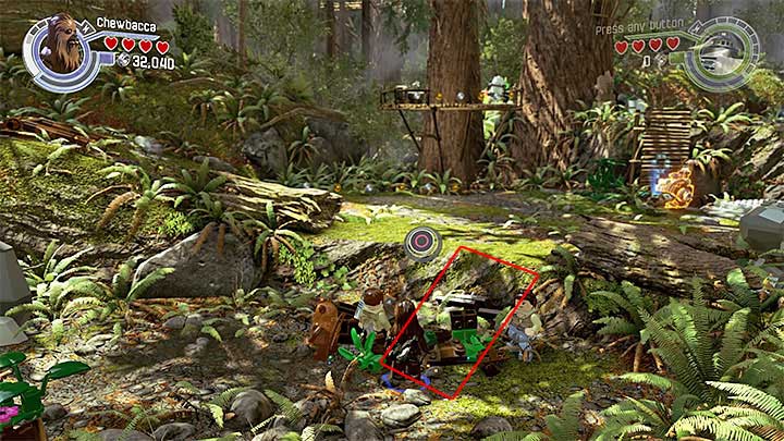 The game will unlock R2-D2, but dont swap to that character yet - Prologue - The Battle of Endor | Walkthrough - Story Mode - LEGO Star Wars: The Force Awakens Game Guide