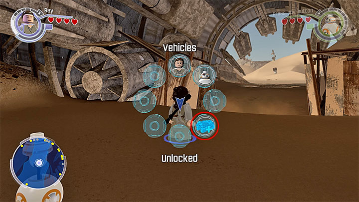 Similarly to the first chapter, you will find yourself on the surface of the planet Jakku - Chapter 3 - Niima Outpost | Walkthrough - Story Mode - LEGO Star Wars: The Force Awakens Game Guide