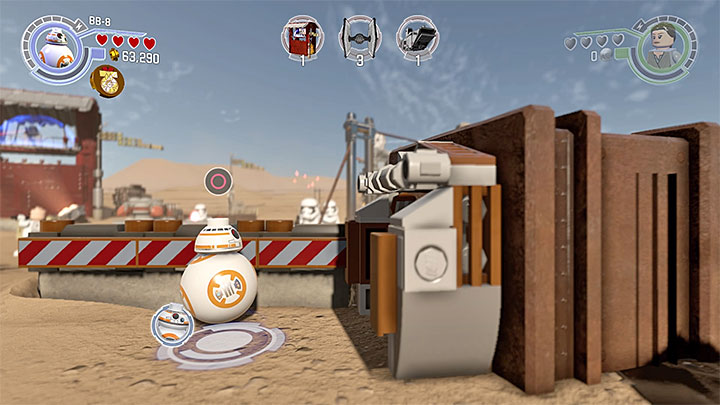 A hatch for BB-8. - Chapter 3 - Niima Outpost | Walkthrough - Story Mode - LEGO Star Wars: The Force Awakens Game Guide