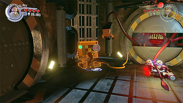 Construct the device on the left side and use it. - Chapter 4 - The Eravana | Walkthrough - Story Mode - LEGO Star Wars: The Force Awakens Game Guide