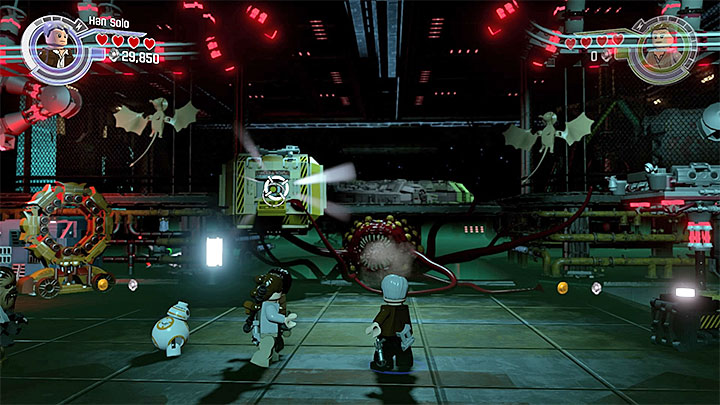 Aim at the explosive box carried by rathtar. - Chapter 4 - The Eravana | Walkthrough - Story Mode - LEGO Star Wars: The Force Awakens Game Guide