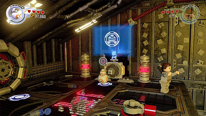 The terminal will appear only after Rey uses the rotating mechanism. - Chapter 4 - The Eravana | Walkthrough - Story Mode - LEGO Star Wars: The Force Awakens Game Guide