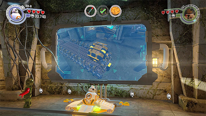 You must transport the golden cargo to the exit from the building - Chapter 7 - The Resistance | Walkthrough - Story Mode - LEGO Star Wars: The Force Awakens Game Guide