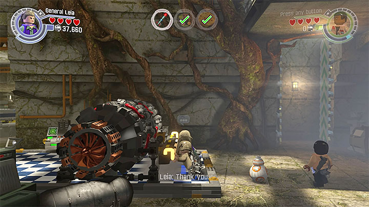 Now you must only obtain the rockets cargo - Chapter 7 - The Resistance | Walkthrough - Story Mode - LEGO Star Wars: The Force Awakens Game Guide