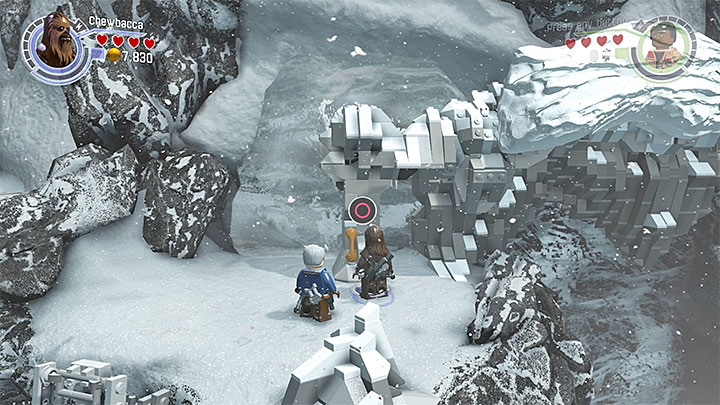 The handle for Chewbacca - Chapter 8 - Starkiller Sabotage | Walkthrough - Story Mode - LEGO Star Wars: The Force Awakens Game Guide