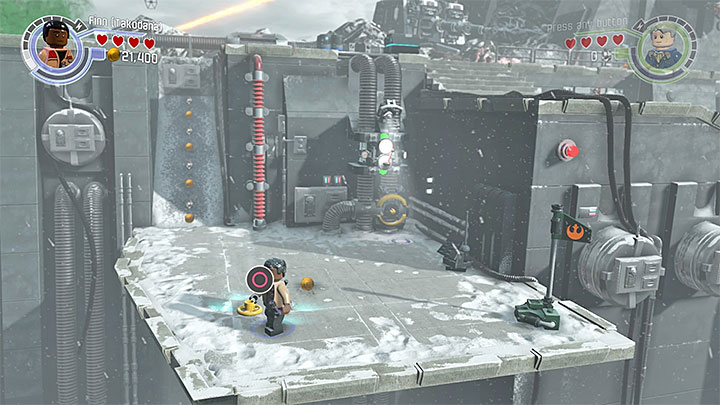 The area where you must find the valve and use it - Chapter 8 - Starkiller Sabotage | Walkthrough - Story Mode - LEGO Star Wars: The Force Awakens Game Guide