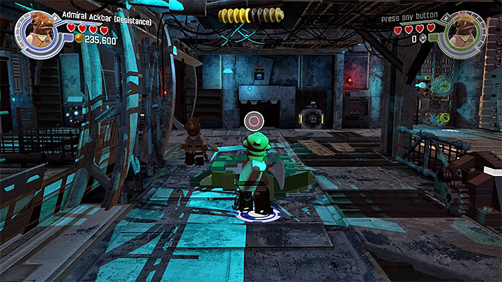 Special requirements: a character that can swim (e - Lor San Tekkas Return | Minikits and red bricks - Minikits and red LEGO bricks - LEGO Star Wars: The Force Awakens Game Guide