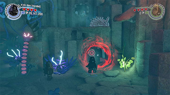 Use the Dark Side of the Force - Rathtar Hunting | Minikits and red bricks - Minikits and red LEGO bricks - LEGO Star Wars: The Force Awakens Game Guide