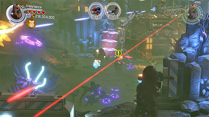 Special requirements: none - Rathtar Hunting | Minikits and red bricks - Minikits and red LEGO bricks - LEGO Star Wars: The Force Awakens Game Guide