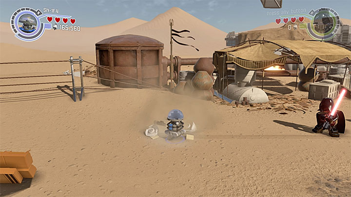 Special requirements: none - Chapter 3 - Niima Outpost | Minikits and red bricks - Minikits and red LEGO bricks - LEGO Star Wars: The Force Awakens Game Guide