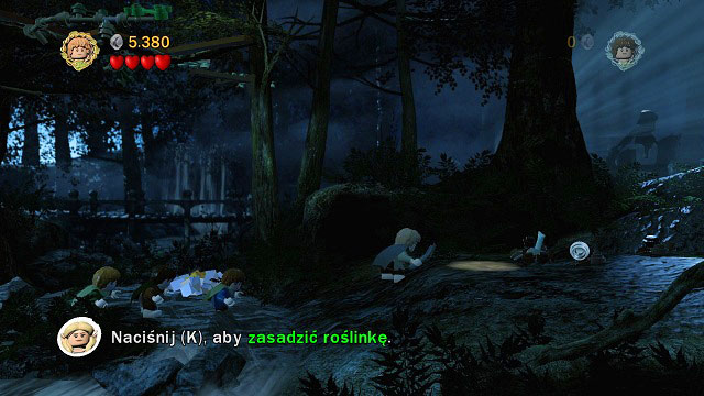 The last obstacle in this part of the game can be avoided by using Sam's skills - The Black Rider - Walkthrough - Act I - LEGO The Lord of the Rings - Game Guide and Walkthrough
