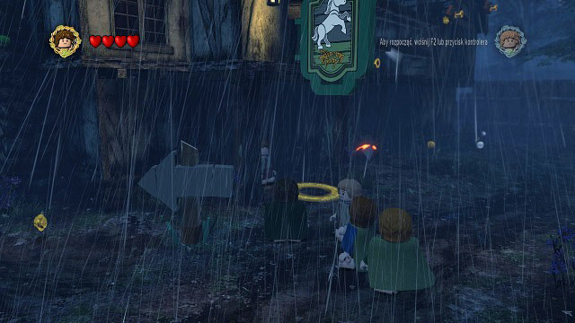 Follow the trail of studs and you will reach Bree - Middle-Earth: Bree - Walkthrough - Act I - LEGO The Lord of the Rings - Game Guide and Walkthrough