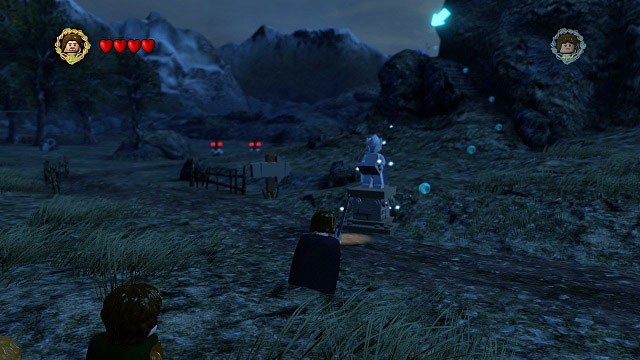 On your way you will pass by a swamp and right beside the destination you will find another map stone - Middle-Earth: Bree - Walkthrough - Act I - LEGO The Lord of the Rings - Game Guide and Walkthrough