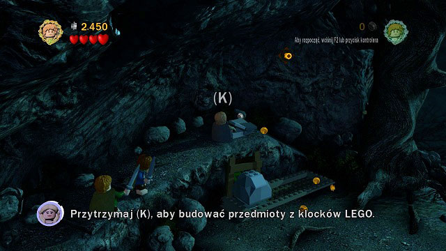 Firstly you will have to build a floor from the nearby LEGO tiles - Weathertop - Walkthrough - Act I - LEGO The Lord of the Rings - Game Guide and Walkthrough