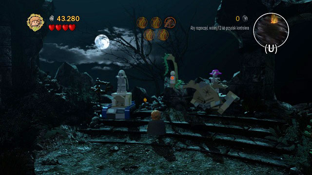 Your first task will be light five fires - Weathertop - Walkthrough - Act I - LEGO The Lord of the Rings - Game Guide and Walkthrough