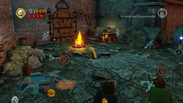 This will require the cooperation of the whole team - The Mines of Moria - Walkthrough - Act I - LEGO The Lord of the Rings - Game Guide and Walkthrough