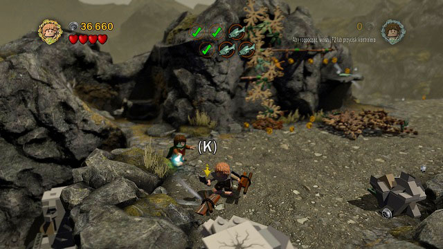 It's time for the fifth fish - Taming Gollum - Walkthrough - Act II - LEGO The Lord of the Rings - Game Guide and Walkthrough