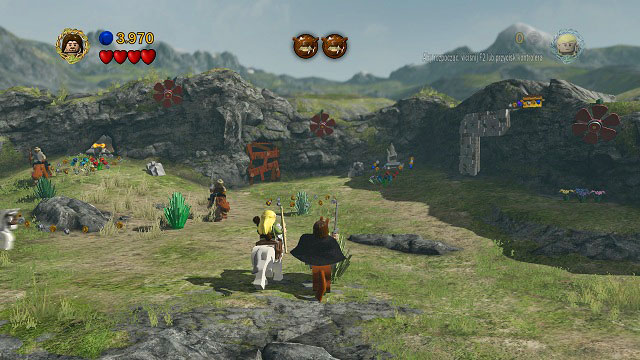 Unfortunately Rohan doesn't intent to fight with Sauron - they rather hide in Helm's Deep - Warg Attack - Walkthrough - Act II - LEGO The Lord of the Rings - Game Guide and Walkthrough