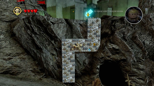 You return to the path to Osgiliath - Middle-Earth: Road to Osgiliath - Walkthrough - Act III - LEGO The Lord of the Rings - Game Guide and Walkthrough