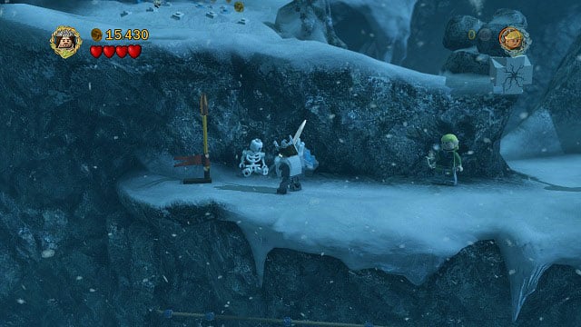 #3 - During the avalanche - The Pass of Caradhras - Collectibles - LEGO The Lord of the Rings - Game Guide and Walkthrough