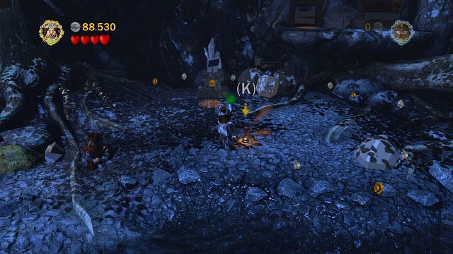 You will need to do it three times and at the end you should find the treasure you're looking for - The Pass of Caradhras - Collectibles - LEGO The Lord of the Rings - Game Guide and Walkthrough