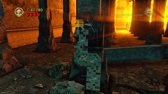 In the same location as Minikit #4 - The Mines of Moria - Collectibles - LEGO The Lord of the Rings - Game Guide and Walkthrough