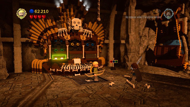 Approach the machine and begin a game - The Mines of Moria - Collectibles - LEGO The Lord of the Rings - Game Guide and Walkthrough